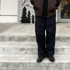 高科技降落傘褲 #黑色 [BP-55024]