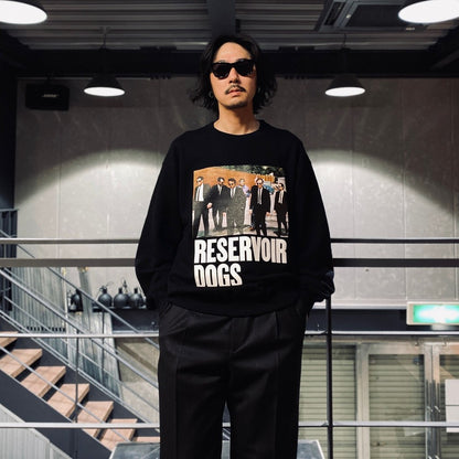 RESERVOIR DOGS | MIDDLE WEIGHT CREW NECK SWEAT SHIRT #BLACK [RD-WM-SS02]