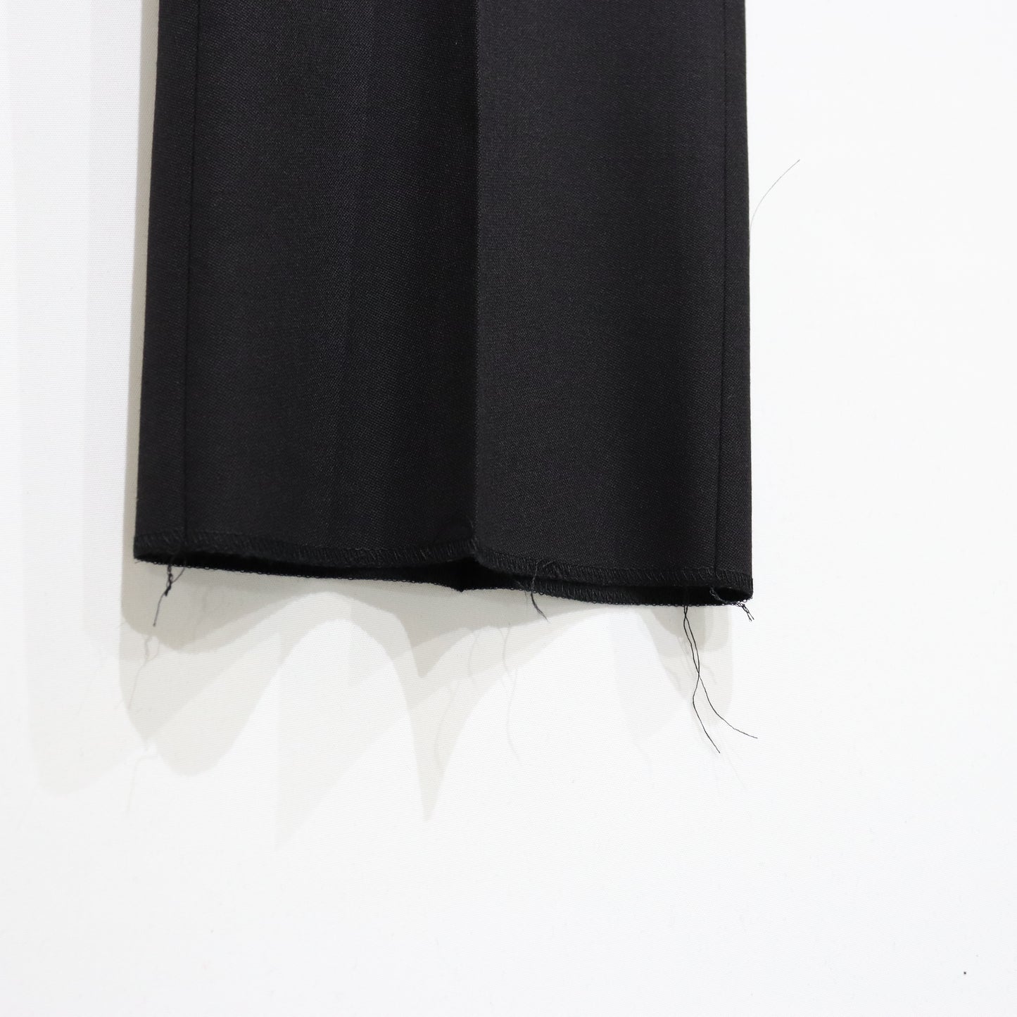 PLEATED TROUSERS -TYPE 2- #BLACK [23FW-WMP-TR02]