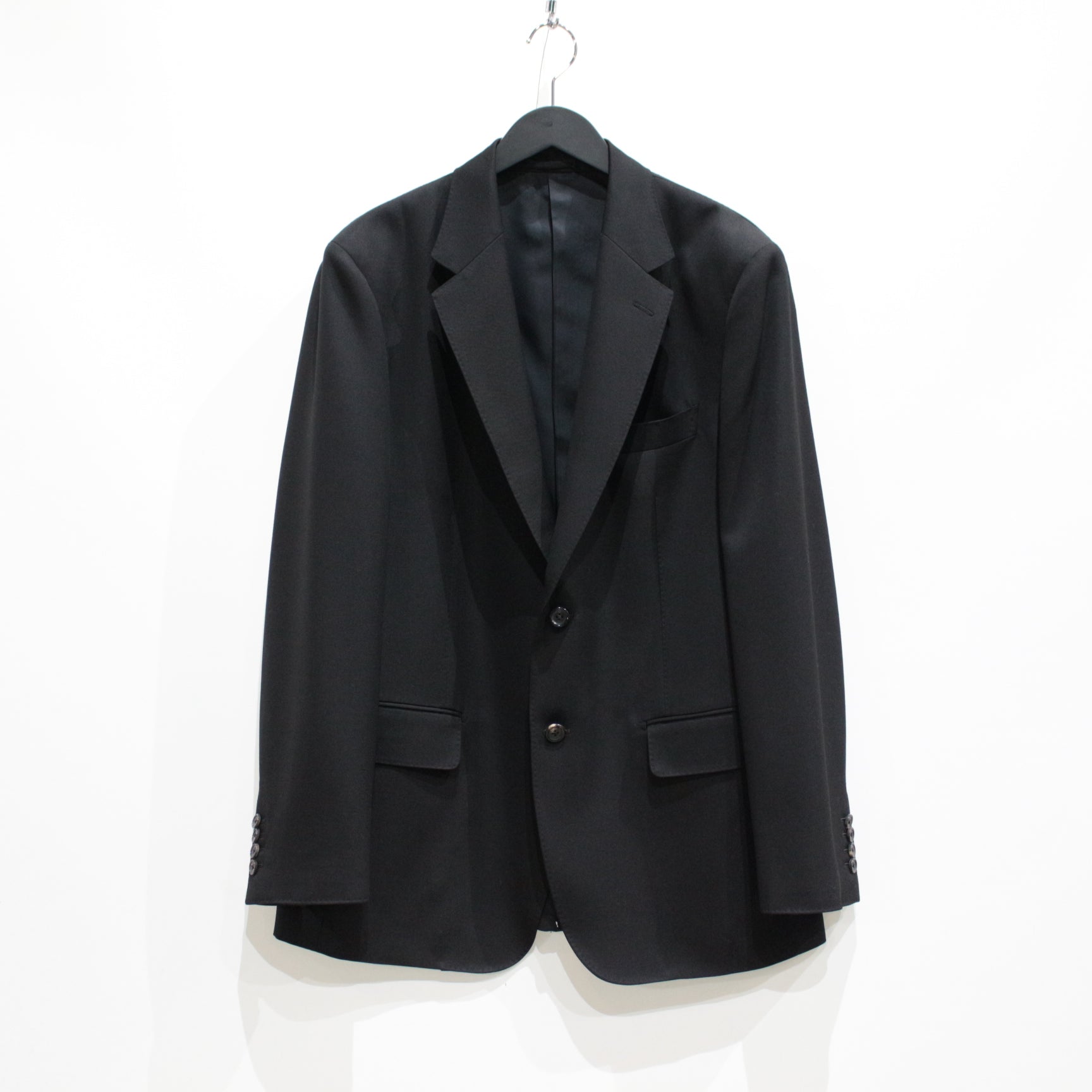SINGLE BREASTED JACKET -TYPE 1- #BLACK [23FW-WMO-SU01]