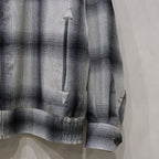 OMBRE CHECK 50'S JACKET -B- -TYPE 2- #GRAY [24SS-WMO-BL16]
