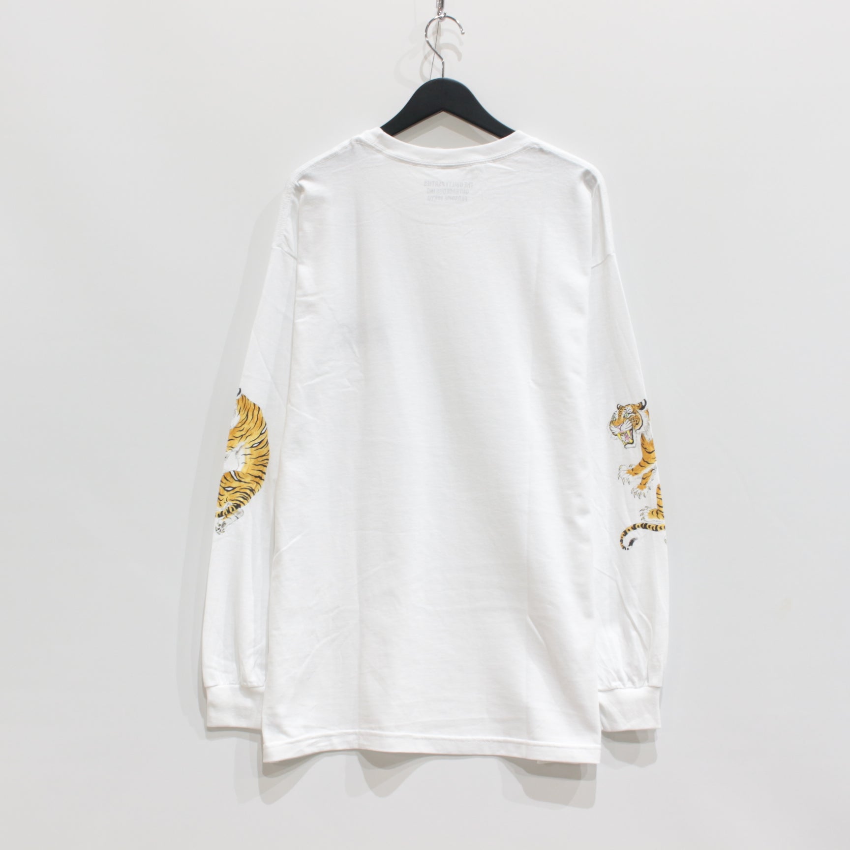 TIM LEHI | CREW NECK LONG SLEEVE T-SHIRT -TYPE 2- #WHITE [23FW-WMT-LT04]