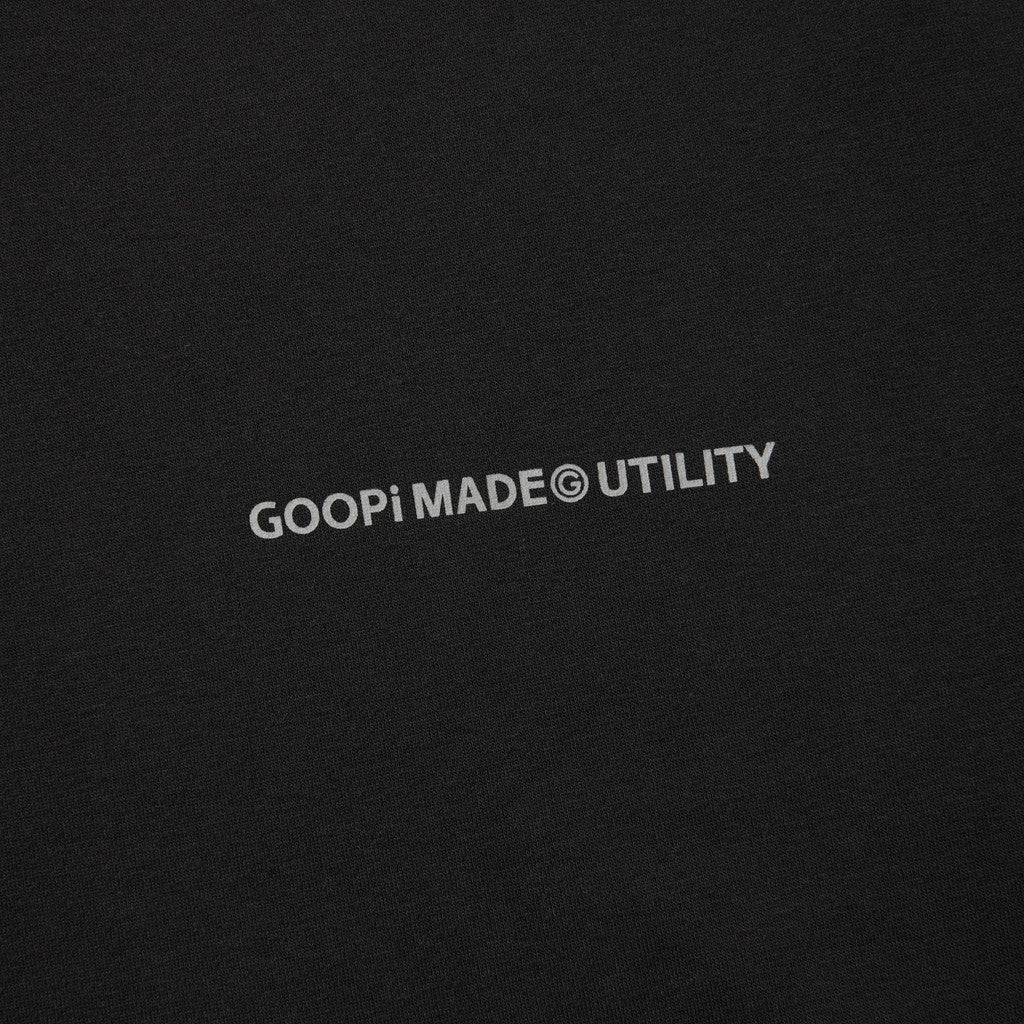 "G7-H1" 陰影漆連帽衫 #BLACK [GOOPI-23AW-OCT-03]