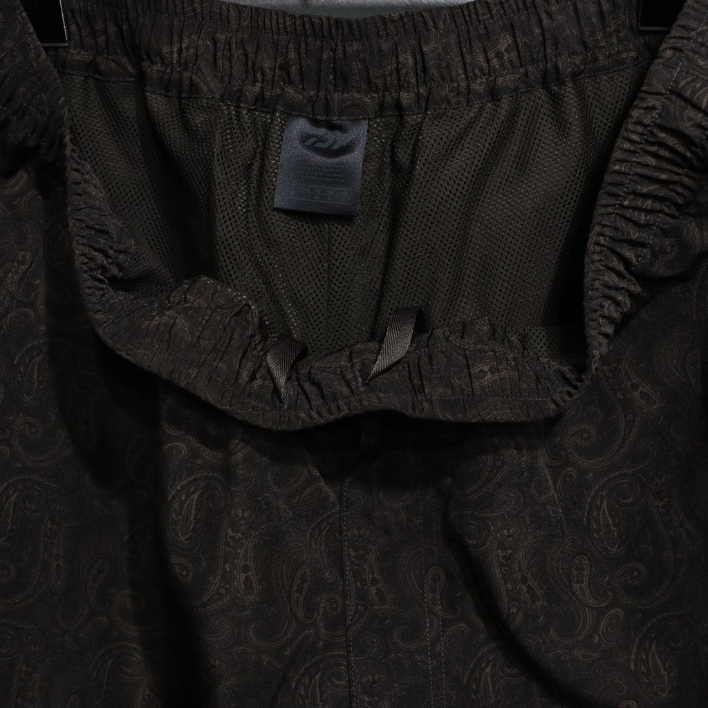 TECH EASY 佩斯利圖案長褲 #棕色 [BP-53024]