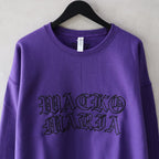 CREW NECK SWEAT SHIRT -TYPE 1- #PURPLE [24SS-WMC-SS01]