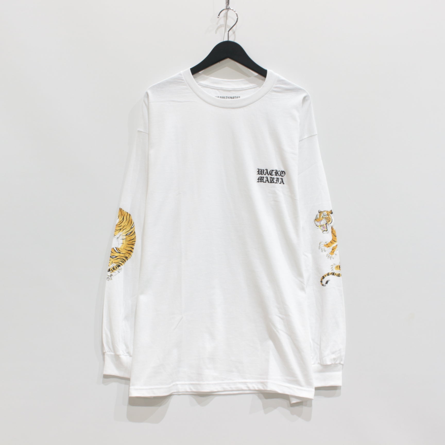 TIM LEHI | CREW NECK LONG SLEEVE T-SHIRT -TYPE 2- #WHITE [23FW-WMT-LT04]