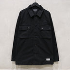 ARMY SHIRT -TYPE 2- #BLACK [24SS-WMO-ML10]