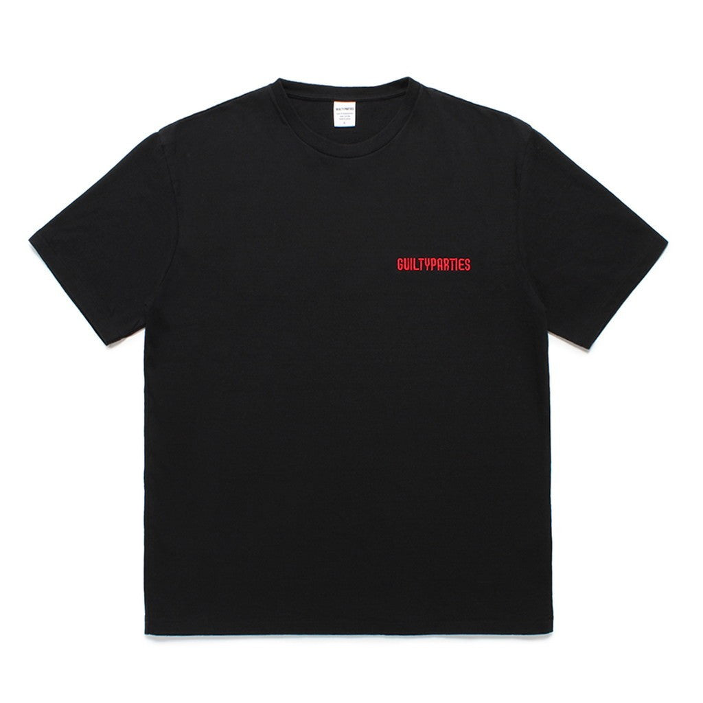 WASHED HEAVY WEIGHT CREW NECK T-SHIRT -TYPE 3- #BLACK [24SS-WMT