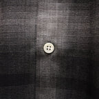 漸層色格紋開領襯衫 L/S -TYPE 3- #GRAY [23FW-WMS-OC03]
