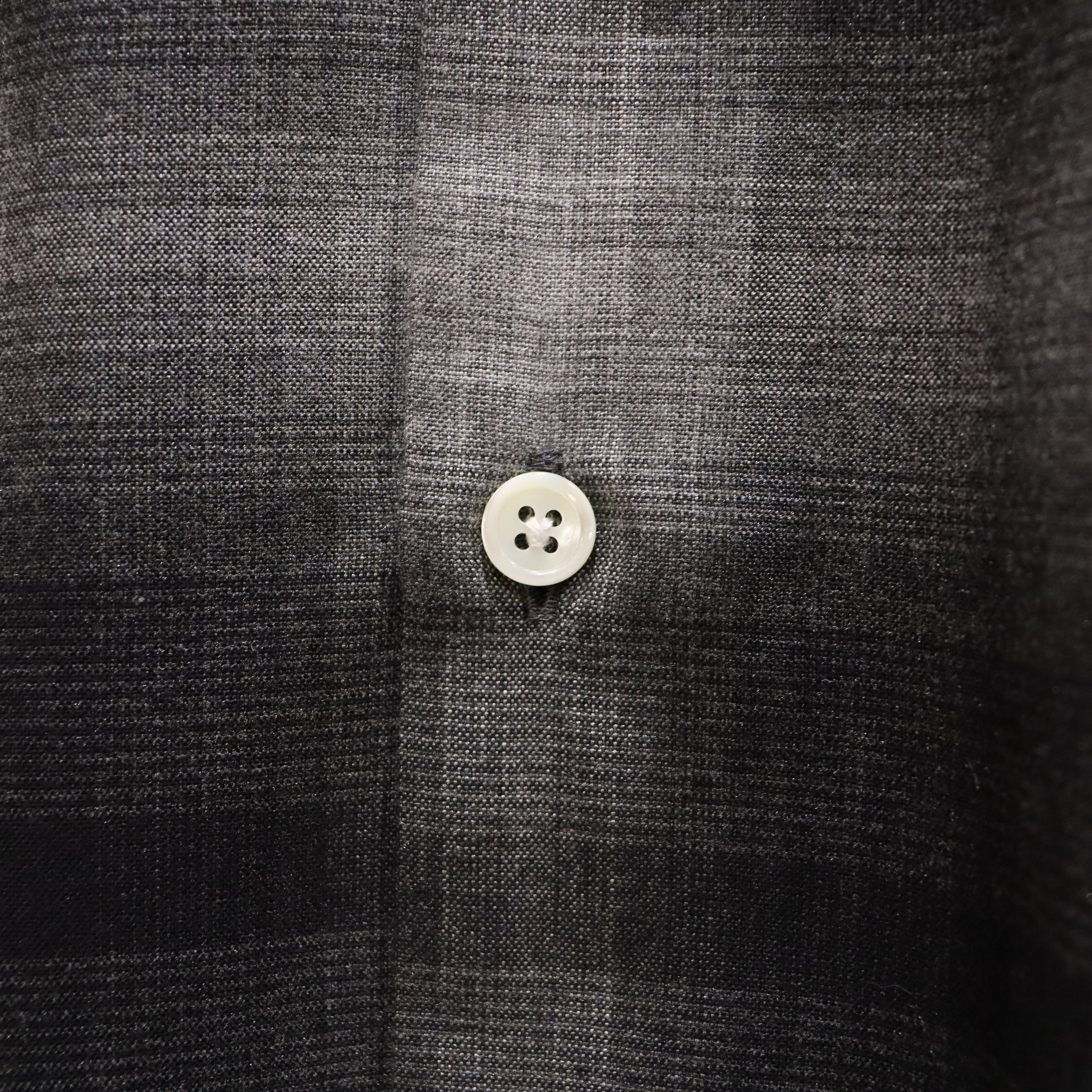漸層色格紋開領襯衫 L/S -TYPE 3- #GRAY [23FW-WMS-OC03]