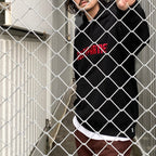 重型套頭連帽衛衣 - 型號 3- #黑色 [24SS-WMC-SS08]