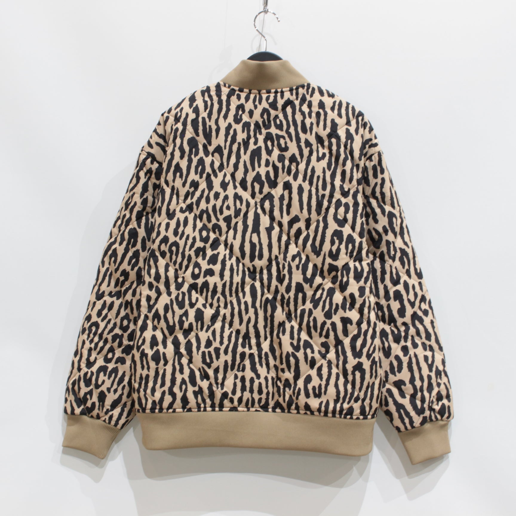 DICKIES | LEOPARD QUILTED JACKET #BEIGE [DICKIES-WM-BL09]