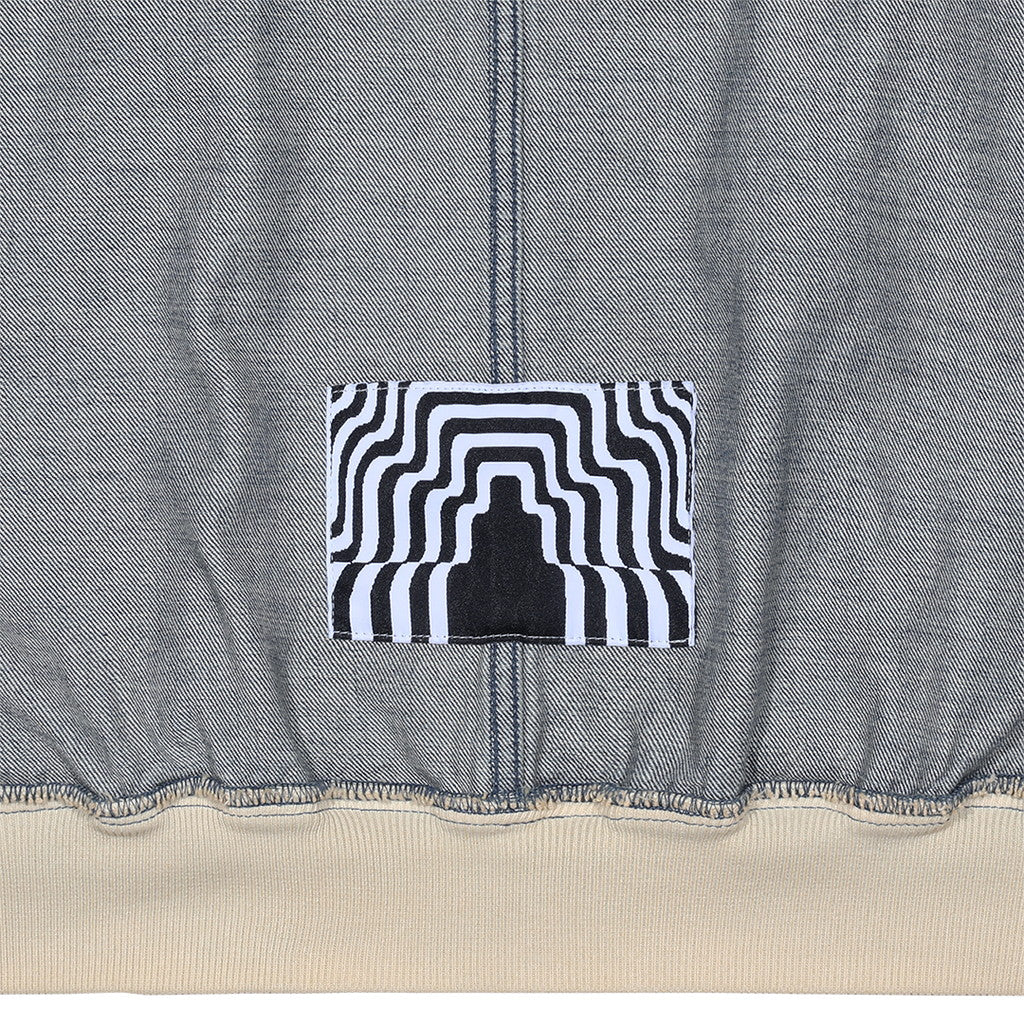 WASHED DENIM ZIP JACKET #INDIGO [CES24JK21]