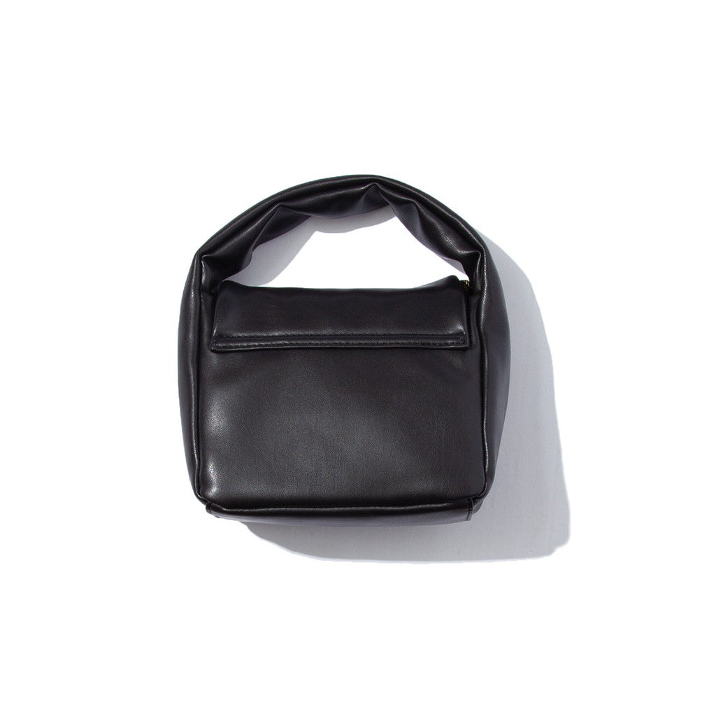 TECH LEATHER MINI POUCH #BLACK [FLE34241B0002]