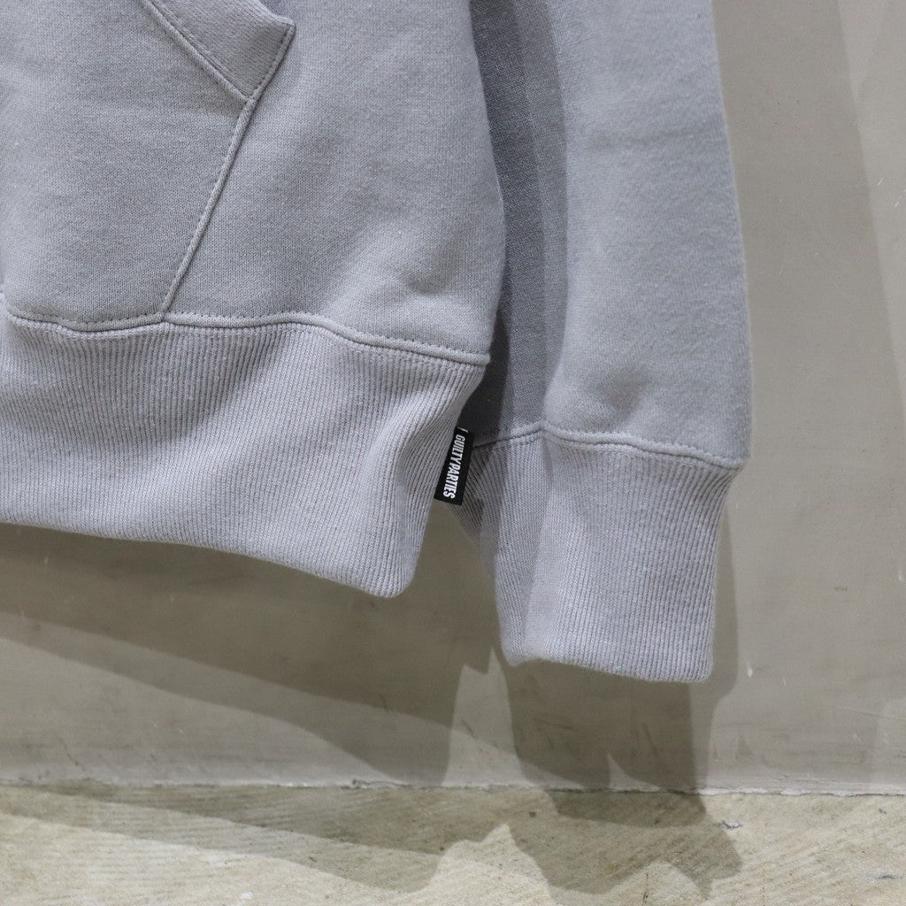 中等重量套頭連帽衛衣 - 類型 2- #灰色 [24SS-WMC-SS14]