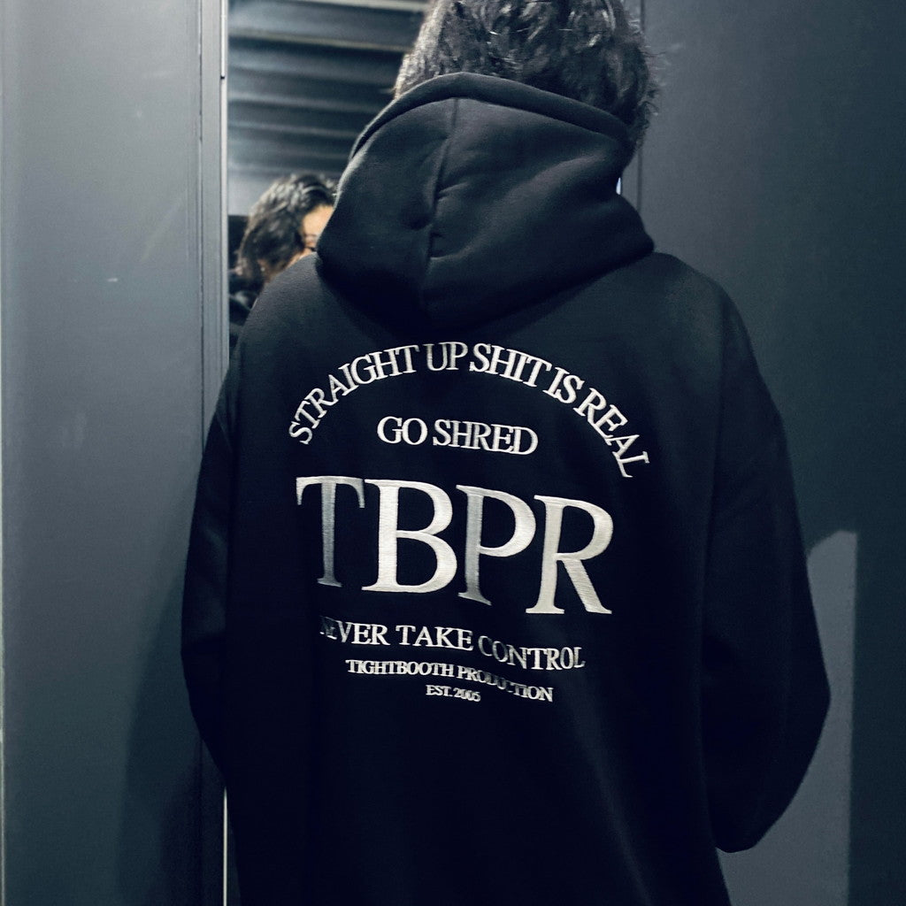 STRAIGHT UP HOODIE #BLACK [FW23-SW03]