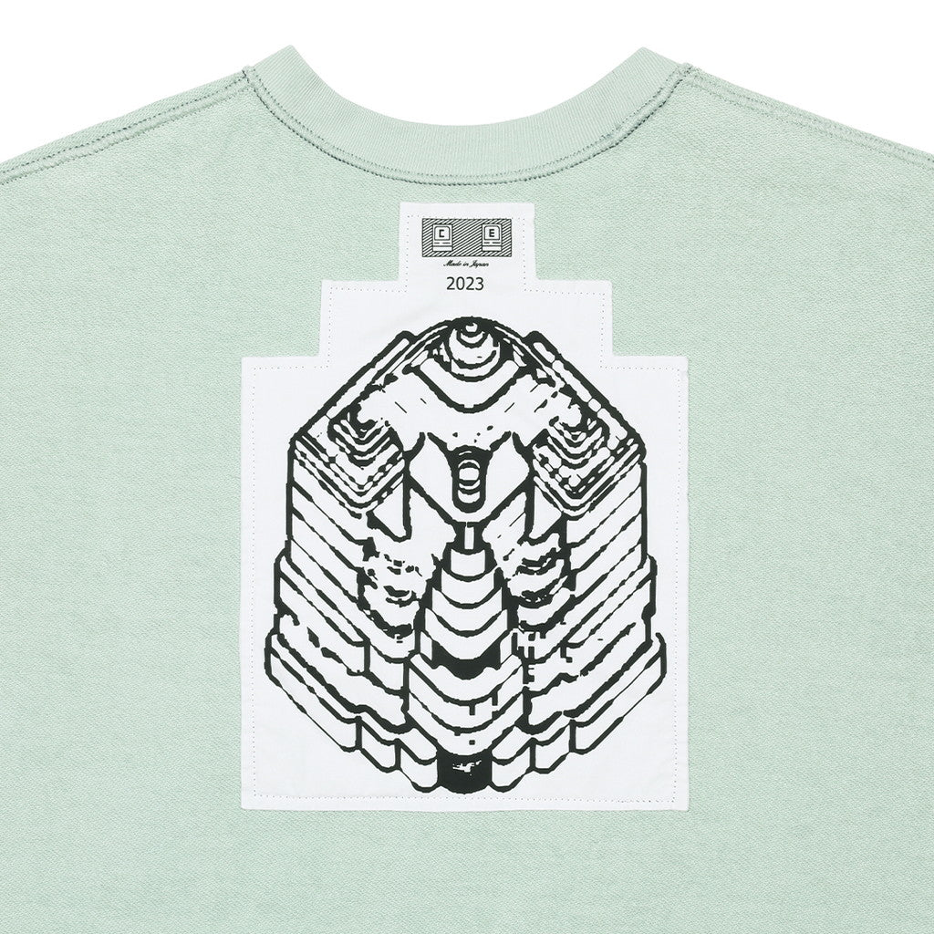 SOLID CREW NECK 2 #GREEN [CES24CS09]