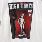 HIGHTTIMES | 圓領 T 卹 - 類型 3- #白色 [HIGHTTIMES-WM-TEE03]