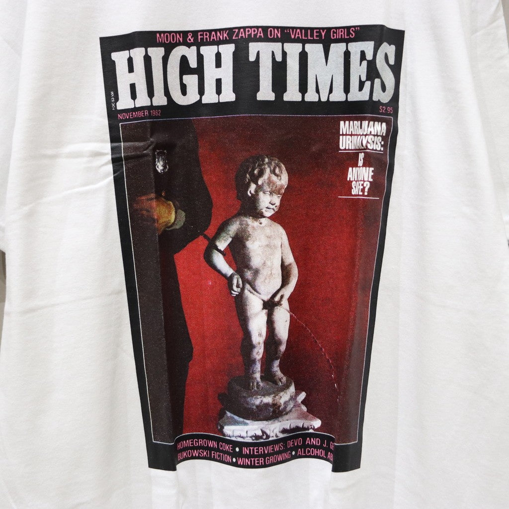 HIGHTTIMES | 圓領 T 卹 - 類型 3- #白色 [HIGHTTIMES-WM-TEE03]
