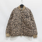 DICKIES | LEOPARD QUILTED JACKET #BEIGE [DICKIES-WM-BL09]