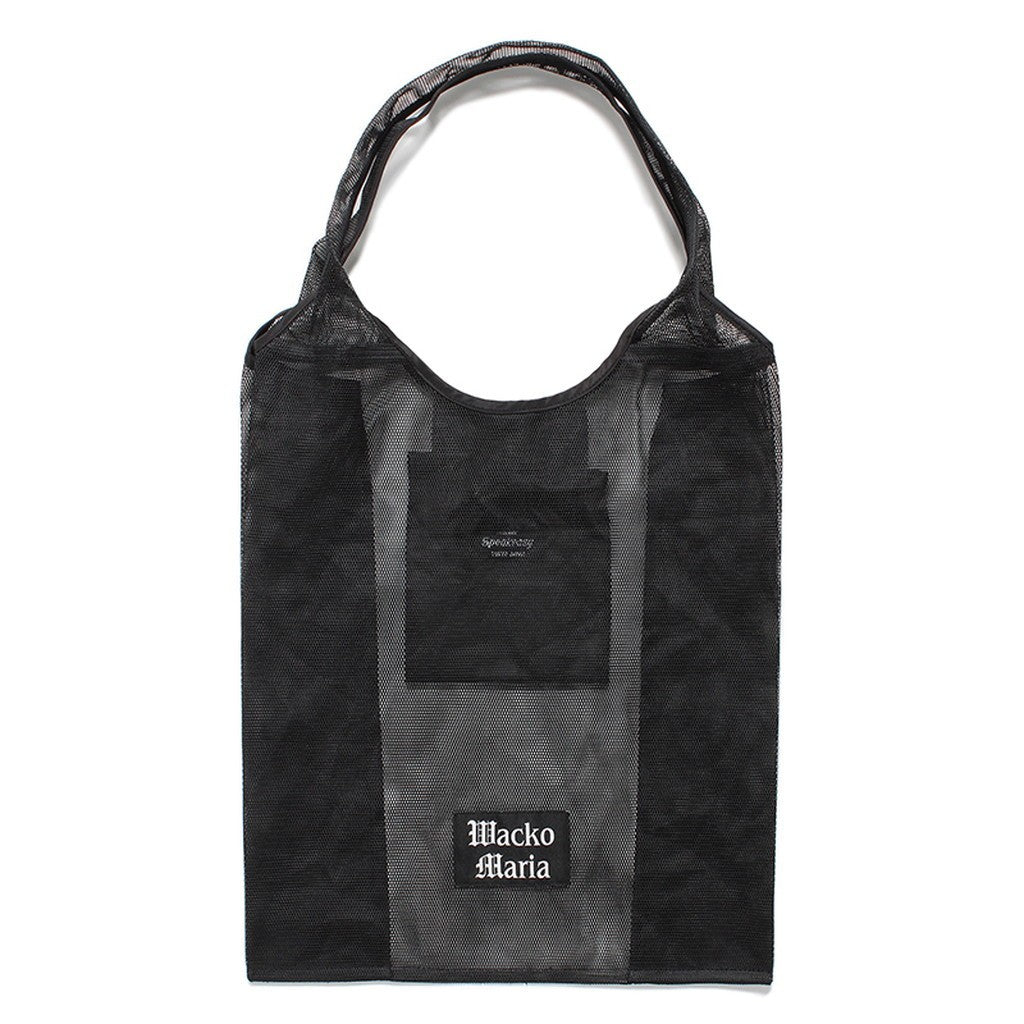 SPEAK EASY | PACKABLE TOTE BAG -TYPE 2- #BLACK [24SS-WMA-BG05]
