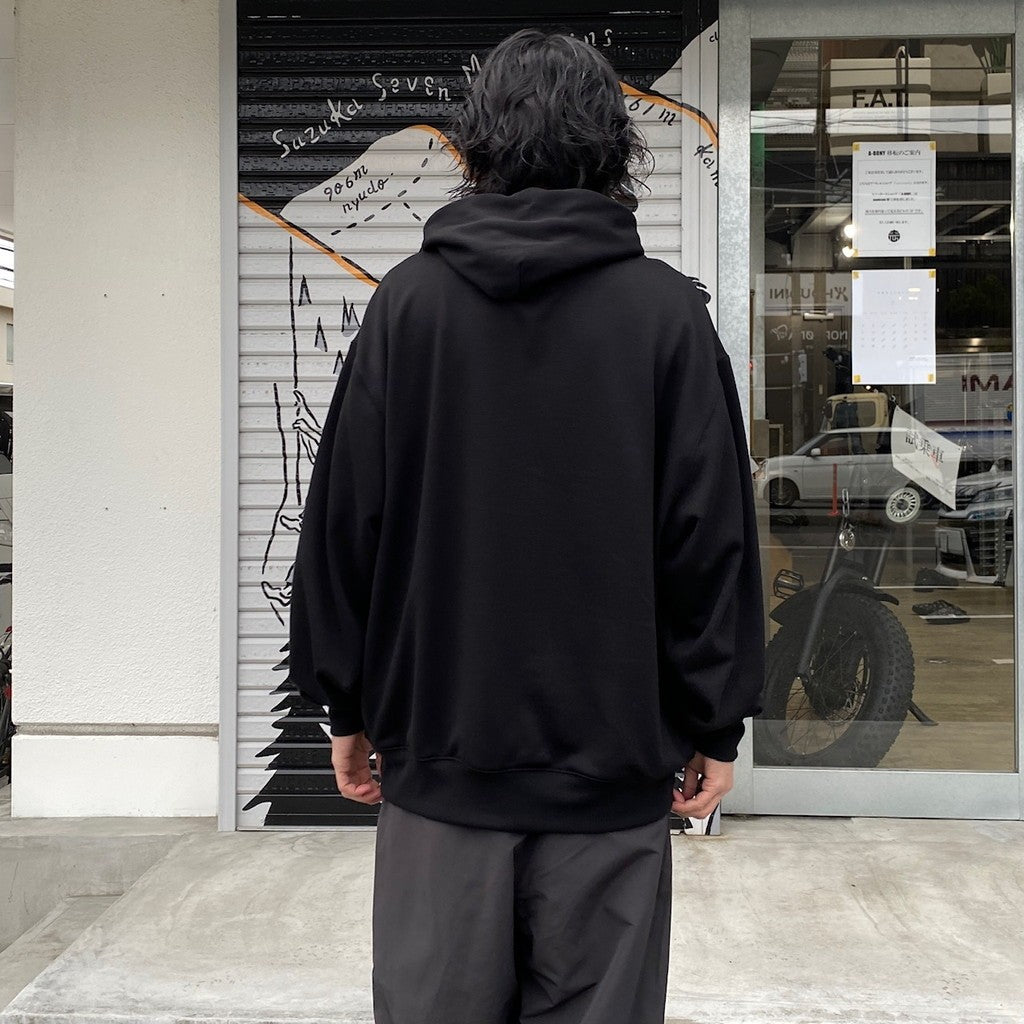 TECH SWEAT HOODIE #BLACK [BE-52024]