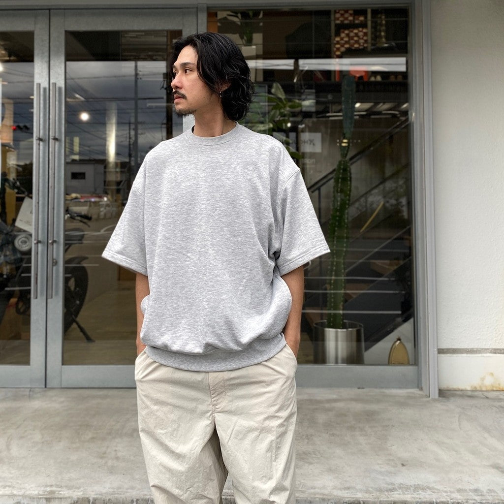 TECH SWEAT CREW S/S #ASH [BE-51024]