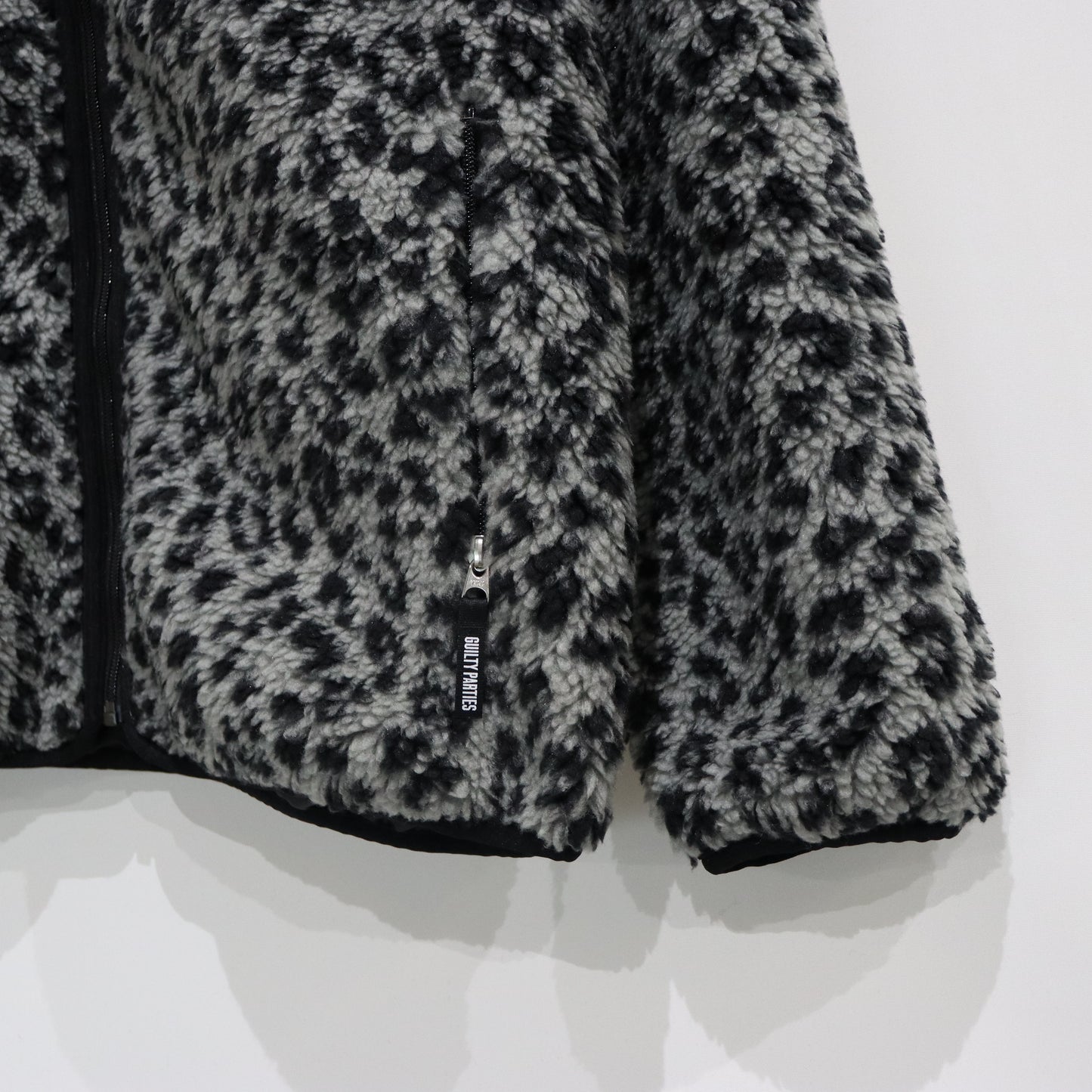 REVERSIBLE LEOPARD BOA JACKET #GRAY [23FW-WMO-OD06]