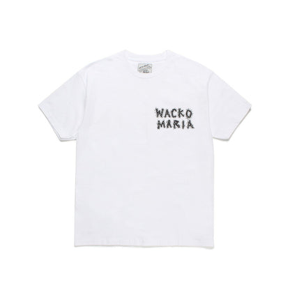 NECK FACE | CREW NECK T-SHIRT -TYPE 5- #WHITE [NECKFACE-WM-TEE30]