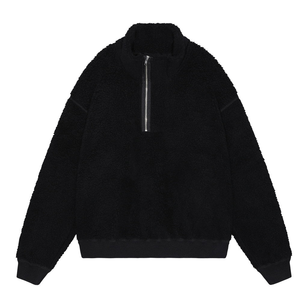 完売商品 SQUARE BOA HALF ZIP TOP - トップス