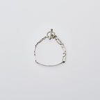 I.D Oval Mutual Link Bracelet -6mm- #SILVER [XOB039-19]