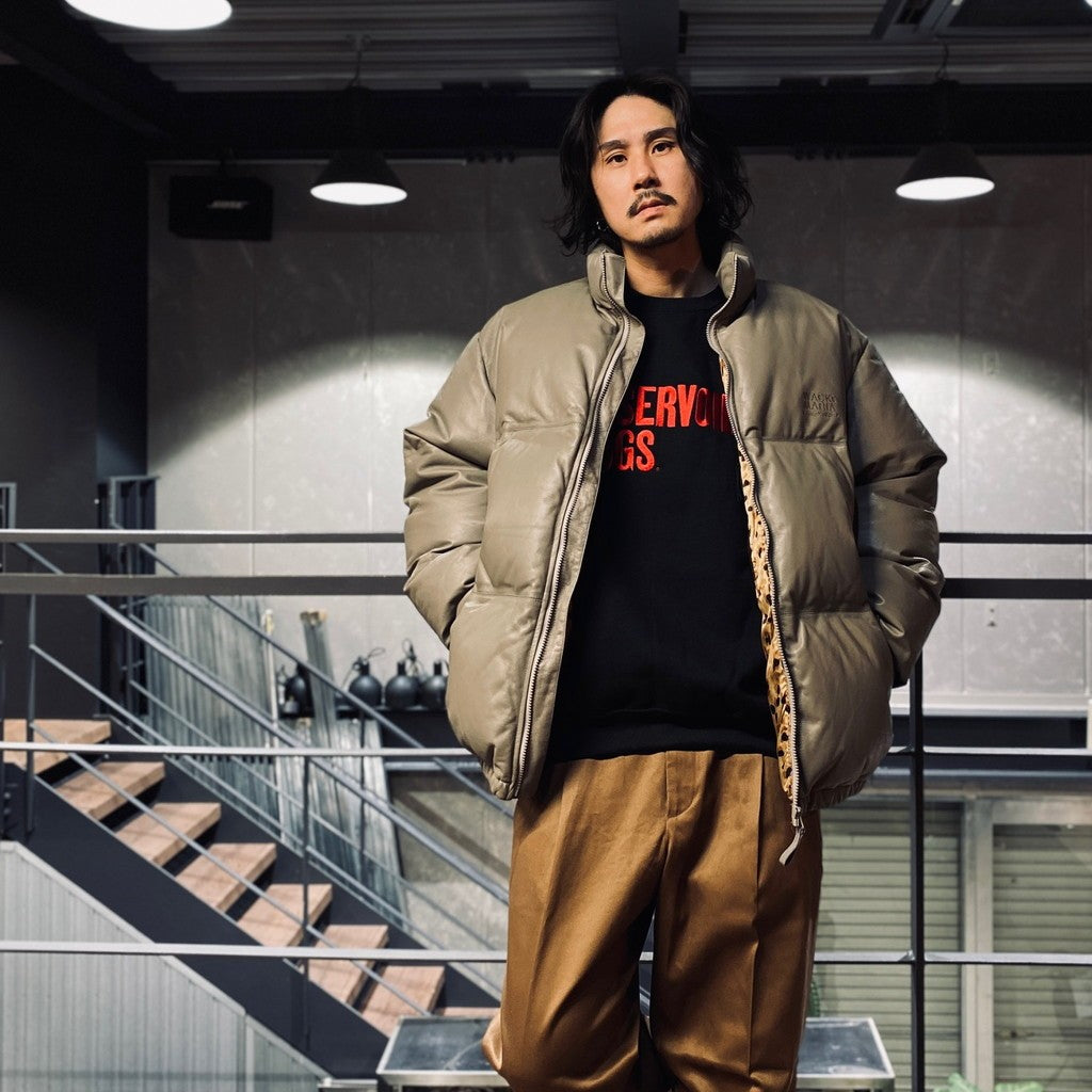 水庫狗 | 圓領運動衫 - 類型 1- #黑色 [RD-WM-SS03]