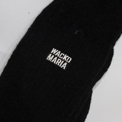 LOGO SOCKS #BLACK [23FW-WMA-SO01]