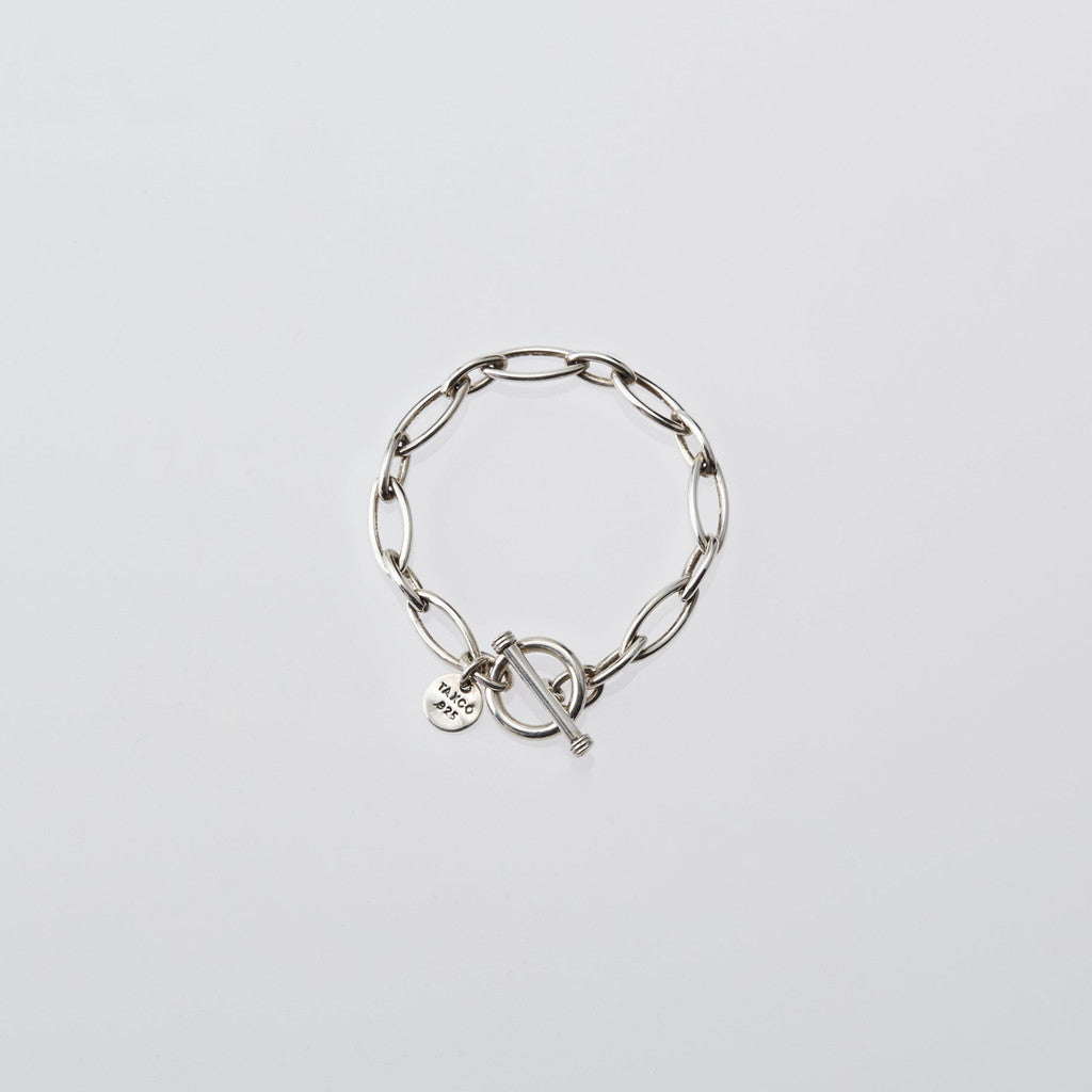 Sharp Link Bracelet -7mm- #SILVER [XOB066]
