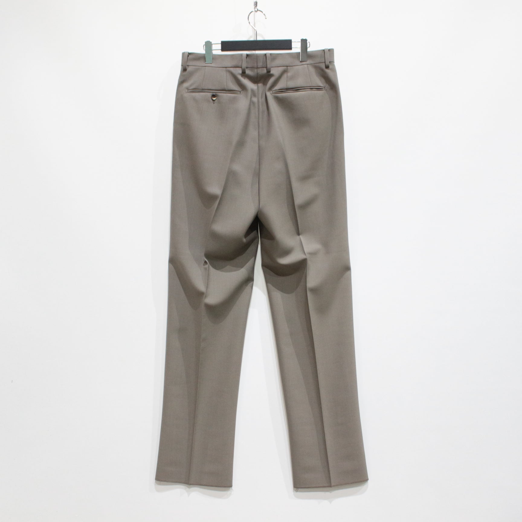 DOUBLE PLEATED TROUSERS #GRAY [23FW-WMP-TR06]