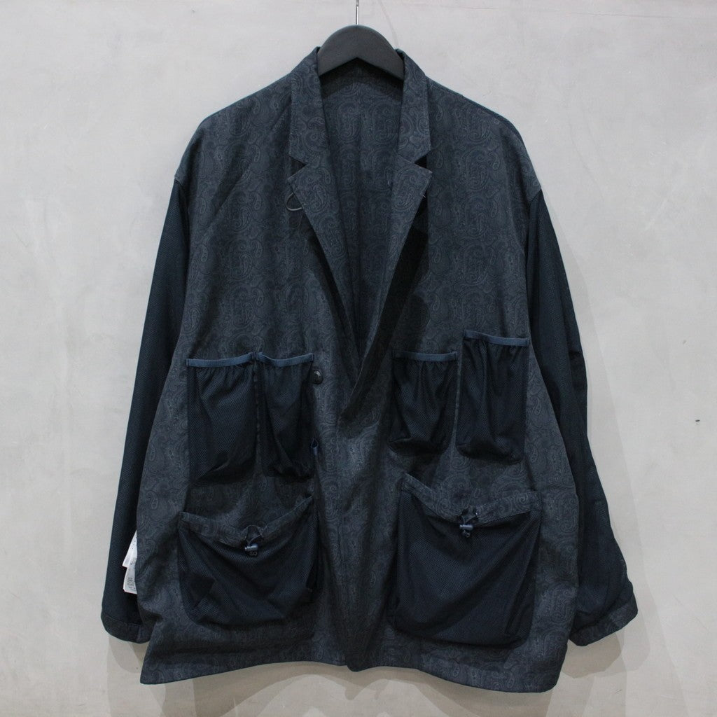 TECH 2B JACKET PAISLEY #D-NAVY [BJ-51024]