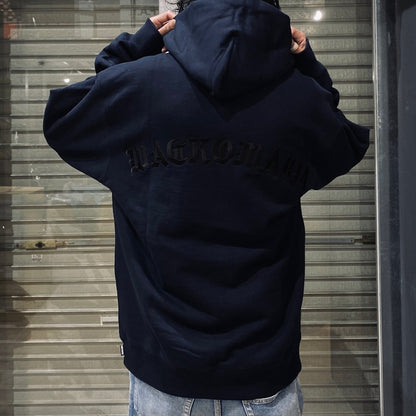 HEAVY WEIGHT PULLOVER HOODED SWEAT SHIRT -TYPE 2- #NAVY [24SS-WMC-SS05]