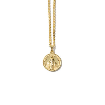 COIN NECKLACE -TYPE 2- #GOLD [WMGP-NL05]