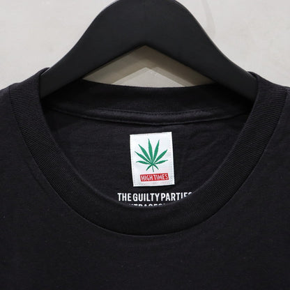 HIGHTIMES | CREW NECK T-SHIRT -TYPE 3- #BLACK [HIGHTIMES-WM-TEE03]