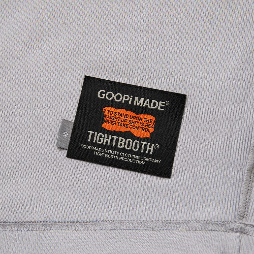 TBPR | “GMT-01T”超寬標誌 T 卹 #GRAY [GOOPI-23AW-DEC-TBPR-01]