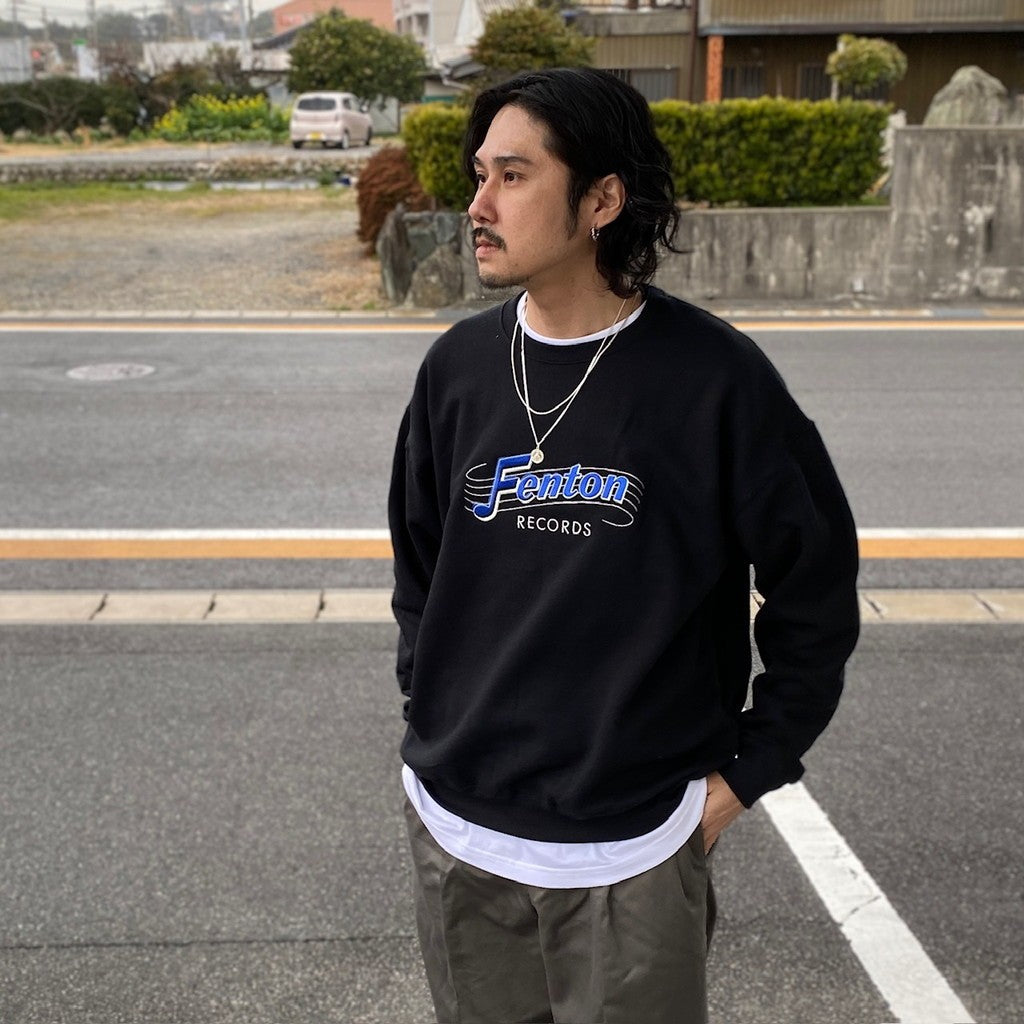 圓領運動衫 - 型號 3- #黑色 [24SS-WMC-SS03]