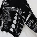 COVID-19 KNIT SWEATER #BLACK [FW23-KN02]