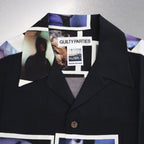 DAVIDE SORRENTI | 短袖夏威夷襯衫 - 型號 2- #BLACK [DAVIDESORRENTI-WM-HI04]