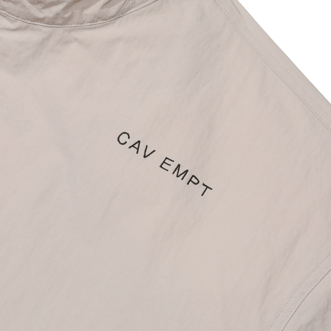 STAND COLLAR NYLON ZIP JACKET #BEIGE [CES24JK14]