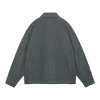 BRUSHED SOFT COTTON JACKET #GREY [CES25JK19]