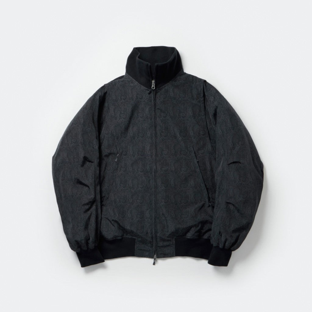 科技軍裝甲板夾克佩斯利 #D-海軍藍 [BJ-32024]