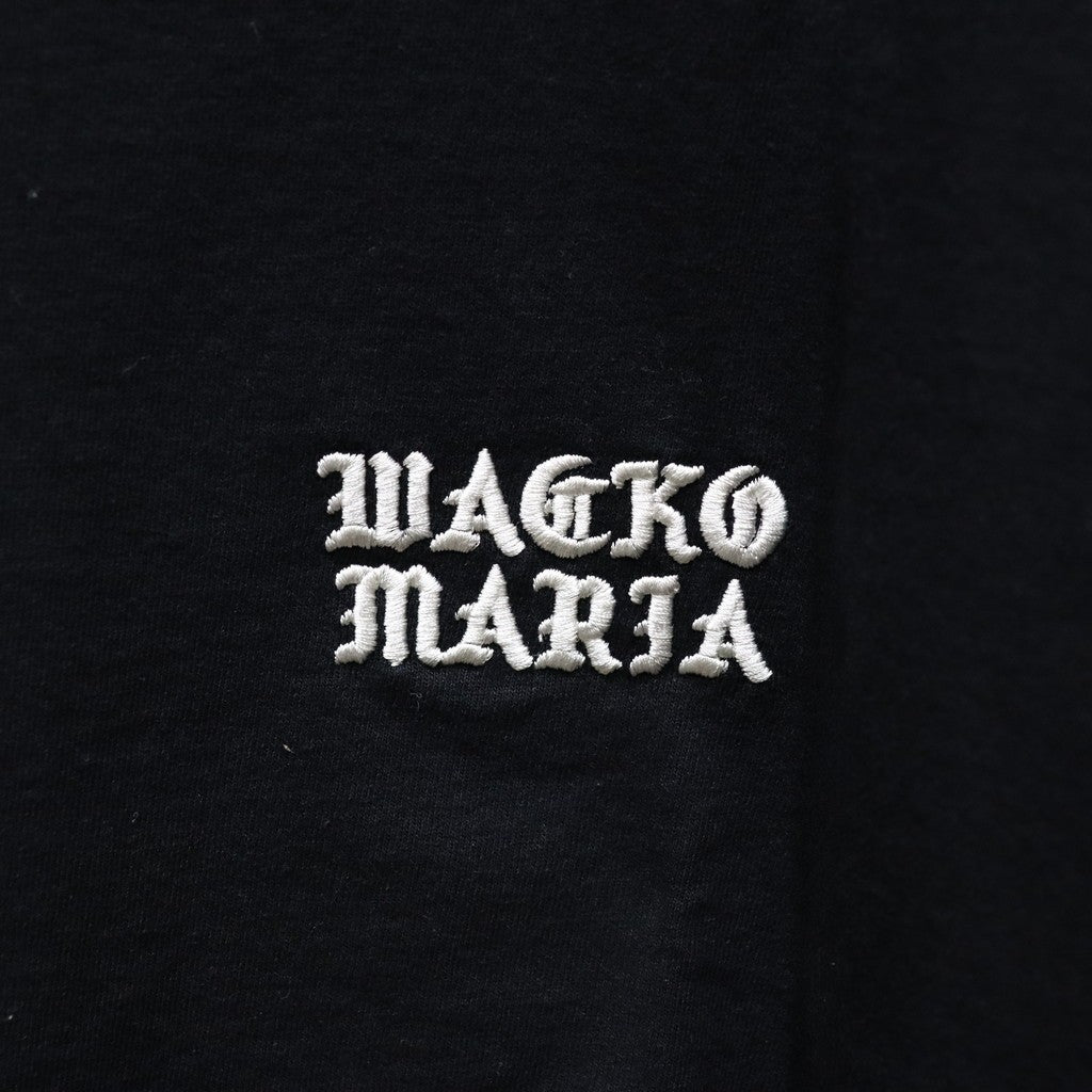 水洗厚重圓領 T 卹 -TYPE 2- #BLACK [24SS-WMT-WT02]