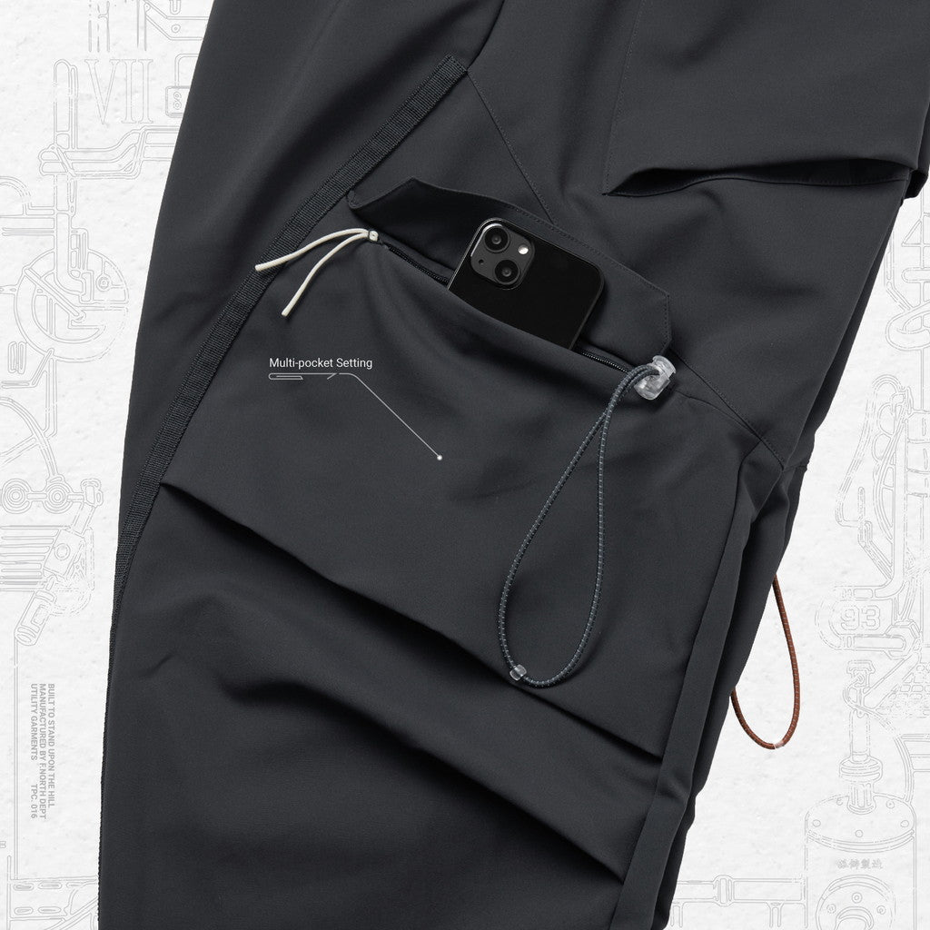 「G7-P1」Zettabyte 4D 實用褲#IRON [GOOPI-23AW-OCT-01]