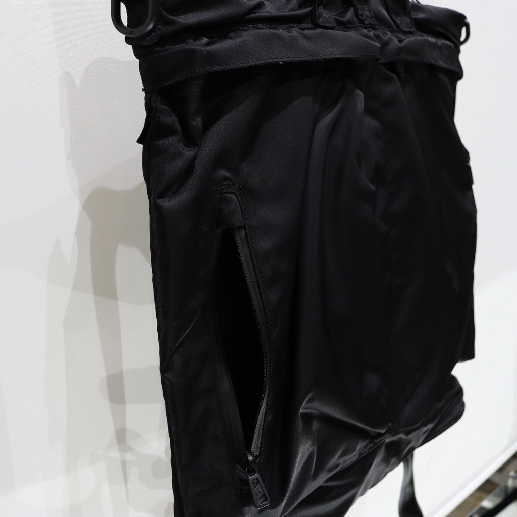 RECYCLE TWILL 3WAY HELMET #BLACK [FRT33232B0001]