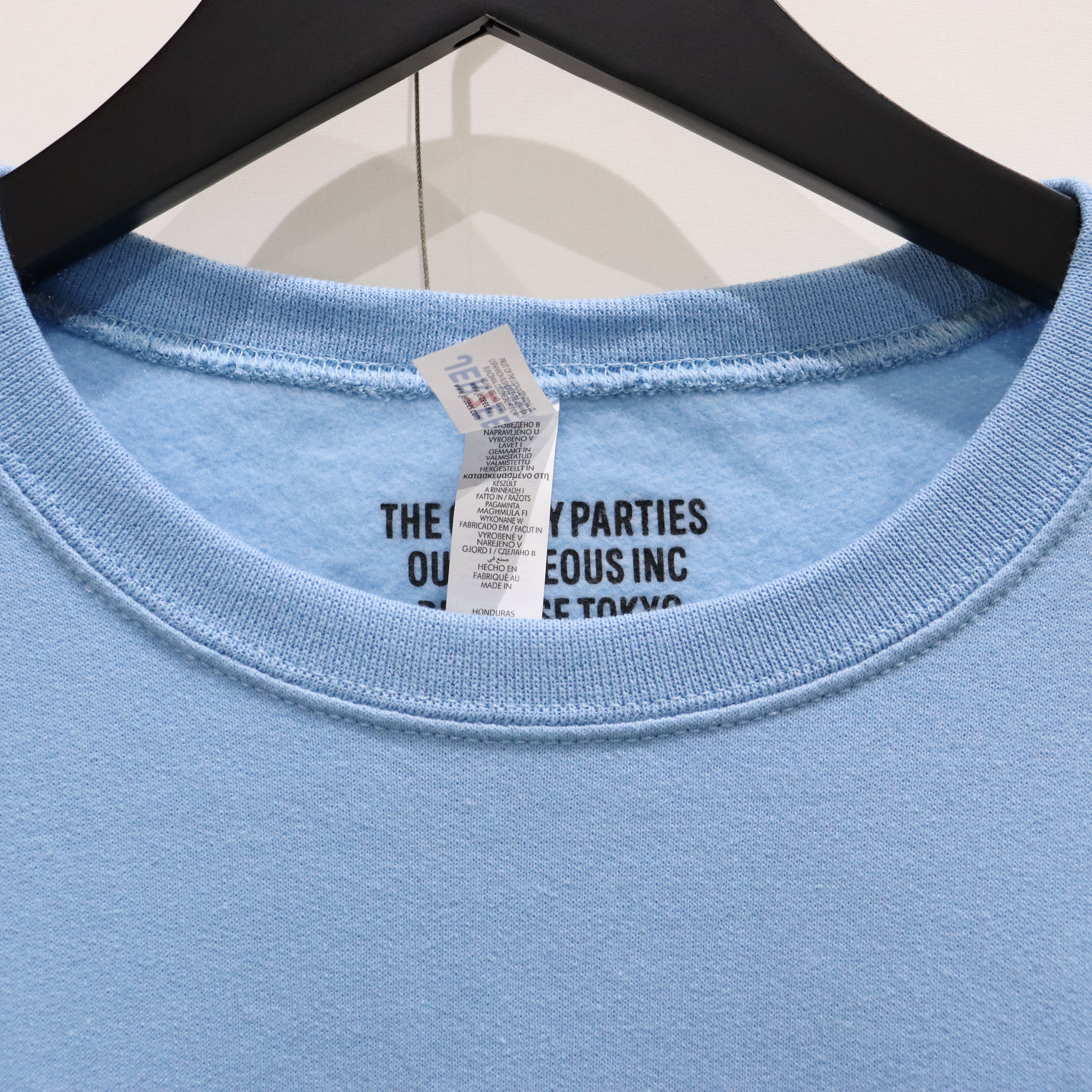 CREW NECK SWEAT SHIRT -TYPE 2- #BLUE [23FW-WMC-SS10]